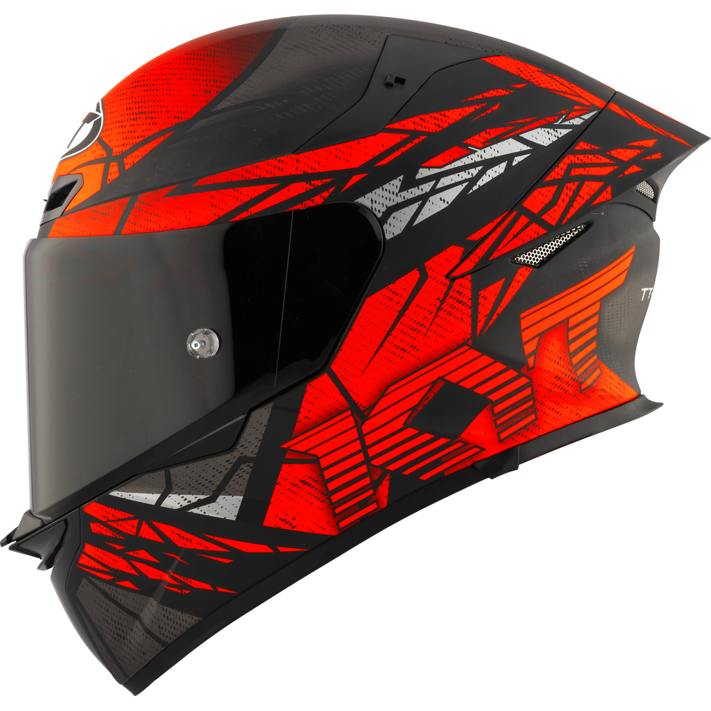 KYT TT-REVO COMBUSTION MATT RED – Lets Gear Up