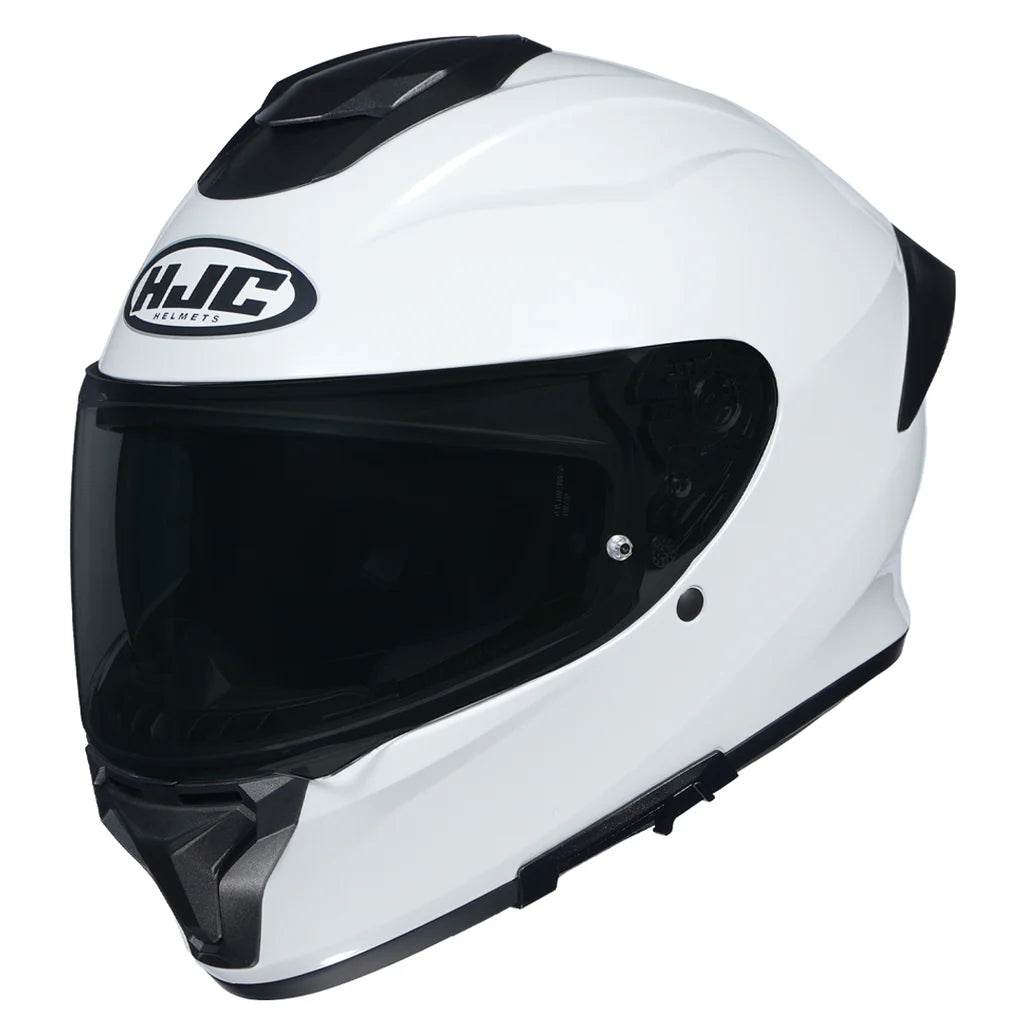 HJC C71 C7X PEARL WHITE HELMET – Lets Gear Up