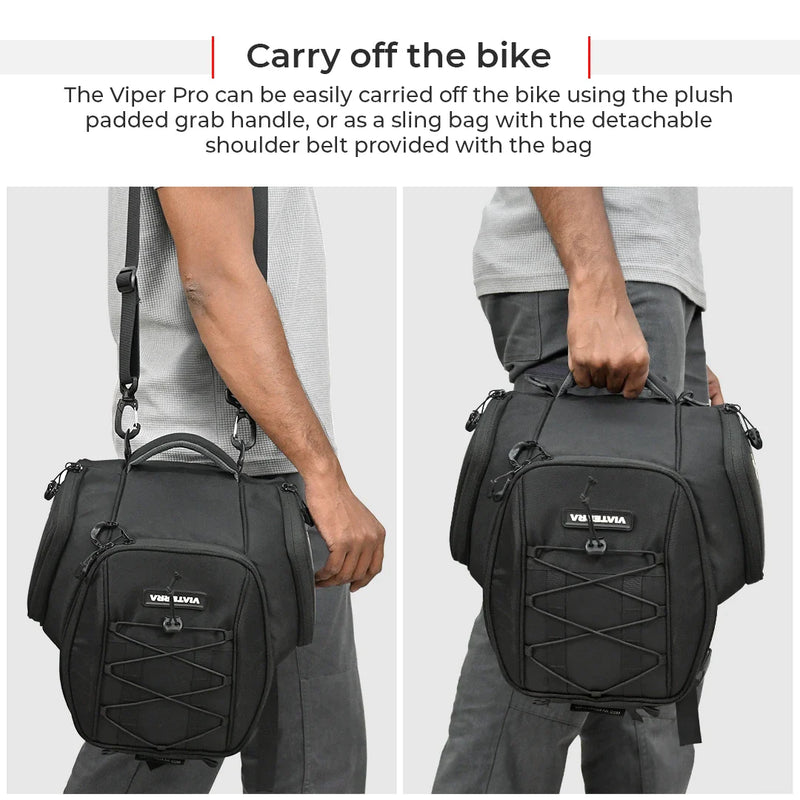 VIATERRA VIPER PRO - MOTORCYCLE TANK BAG (UNIVERSAL)