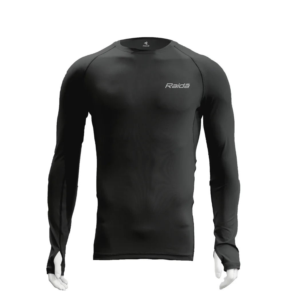 Raida High Performance Base Layer Top Black