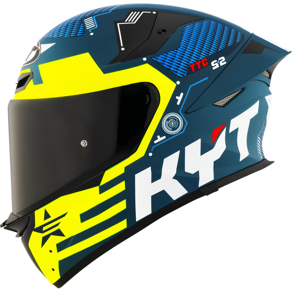 KYT TT-REVO FUSELAGE MATT YELLOW