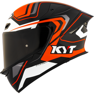 KYT TT-Revo Overtech Black Orange