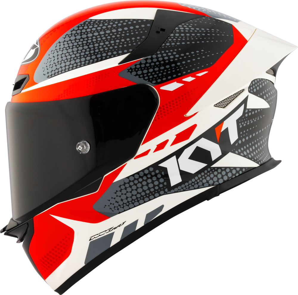 KYT TT-REVO GEAR BLACK RED