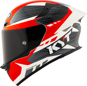 KYT TT-REVO GEAR BLACK RED
