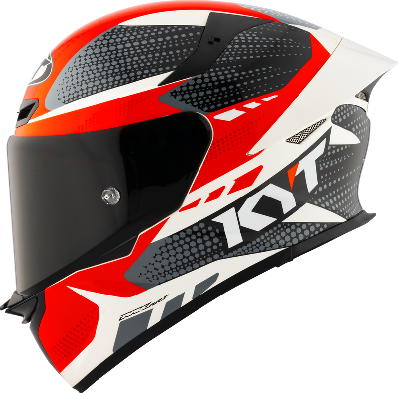 KYT TT-REVO GEAR BLACK RED