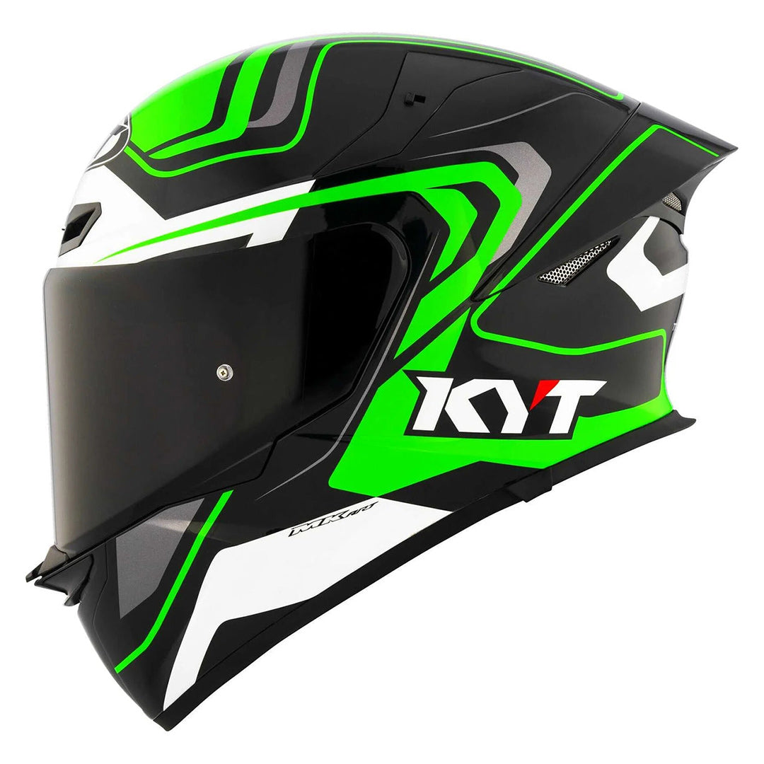 KYT TT-Revo Overtech Black Green