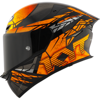 KYT TT-REVO COMBUSTION ORANGE