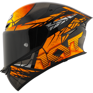 KYT TT-REVO COMBUSTION ORANGE