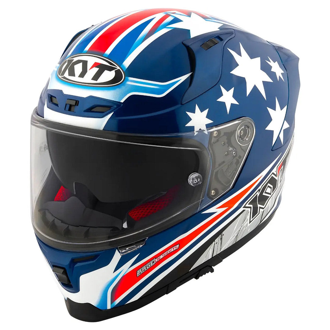 KYT Striker 2V Broc Parkes Replica