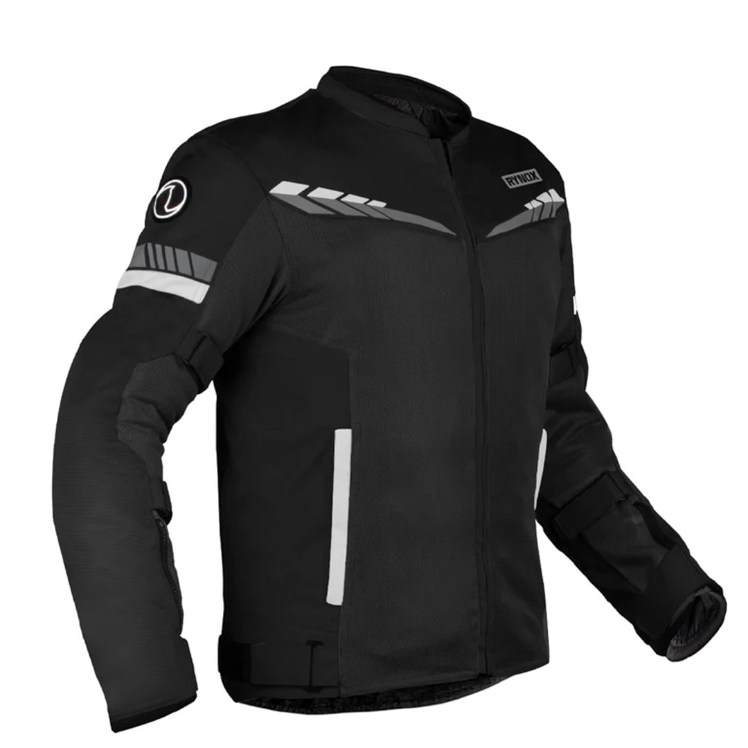 RYNOX AIR GT 4 JACKET- CE CERTIFIED CLASS A - Black
