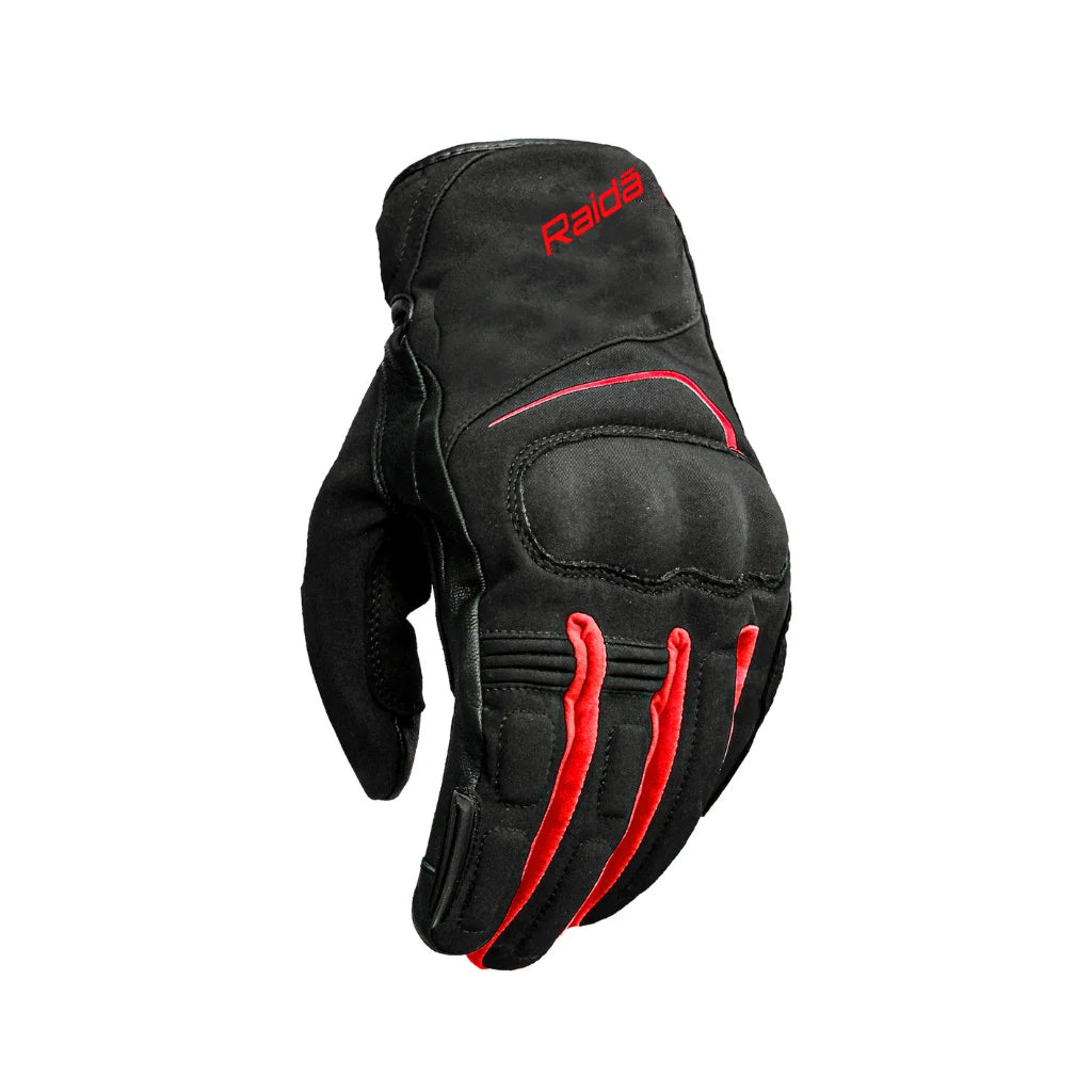 Raida AqDry Waterproof Gloves Red