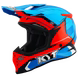 KYT Skyhawk GLOWING BLUE/ORANGE FLUO