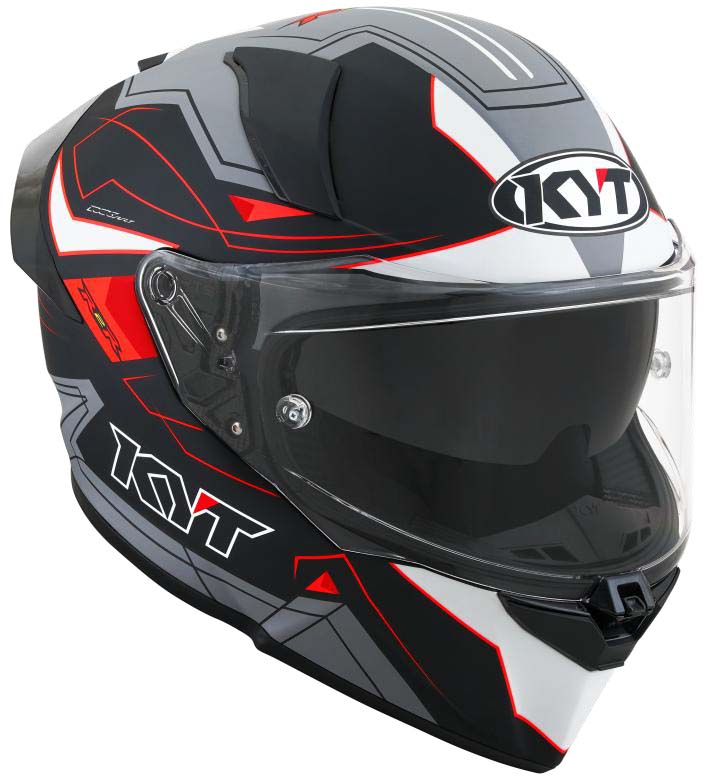 KYT R2R PRO LED MATT BLACK GREY RED FLUO