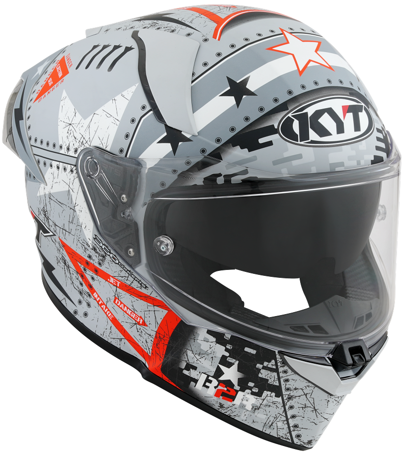 Kyt R2r Gopro KYT R2R PRO ASSAULT MATT SILVER – Lets Gear Up