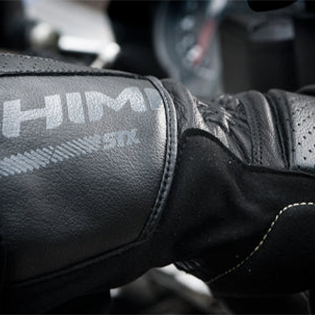 Shima STX Full Gauntlet Gloves - Black Fluro