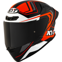 KYT TT-Revo Overtech Black Orange