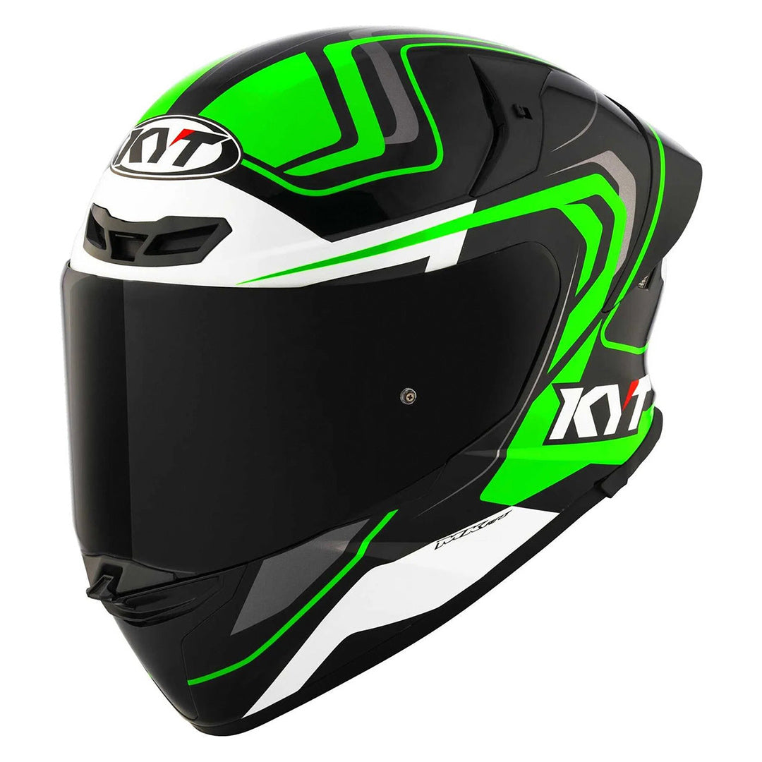 KYT TT-Revo Overtech Black Green