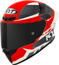 KYT TT-REVO GEAR BLACK RED