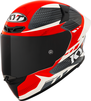 KYT TT-REVO GEAR BLACK RED