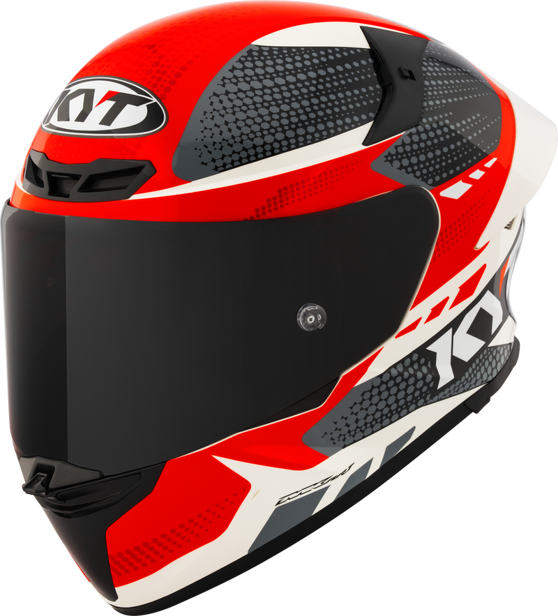 KYT TT-REVO GEAR BLACK RED