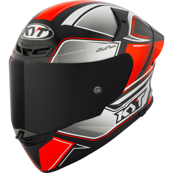 KYT TT-Revo TOURIST RED FLUO