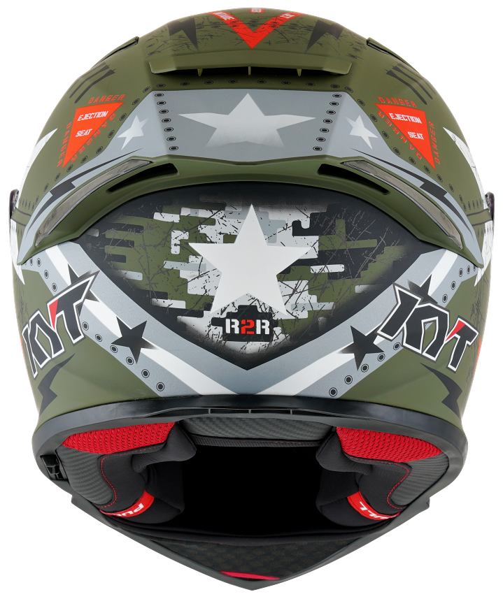 KYT R2R PRO ASSAULT MATT GREEN ARMY