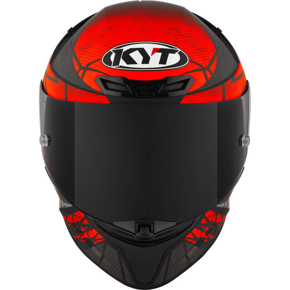 KYT TT-REVO COMBUSTION MATT RED