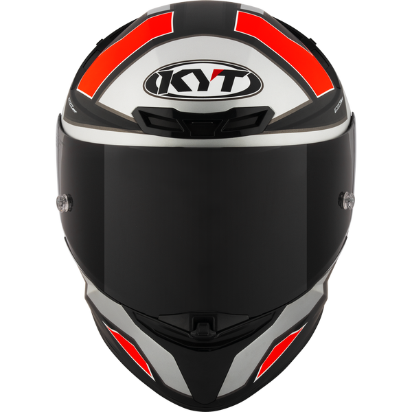 KYT TT-Revo ELECTRON MATT GREY RED