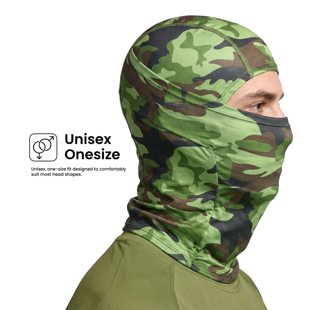 EverRide Balaclava for Men & Women | Breathable & Eco-Friendly | Long-Lasting Durability | UV Protection | Lightweight & Comfortable