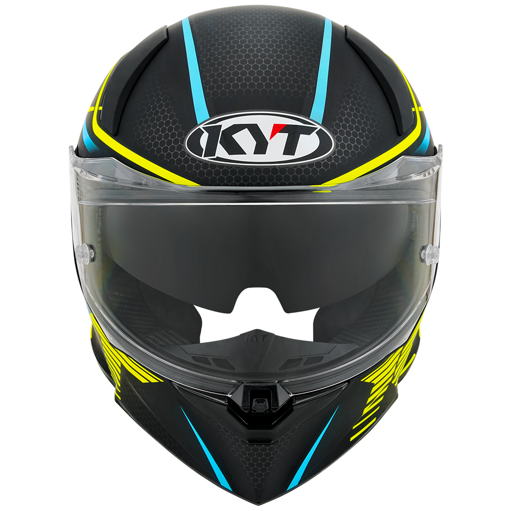 KYT R2R PRO CONCEPT MATT BLACK YELLOW