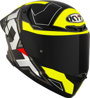 KYT TT-REVO ELECTRON MATT BLACK YELLOW