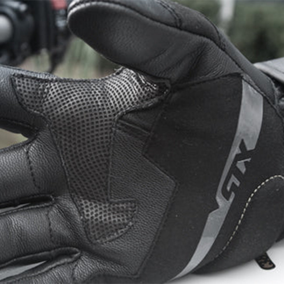Shima STX Full Gauntlet Gloves - Black Fluro