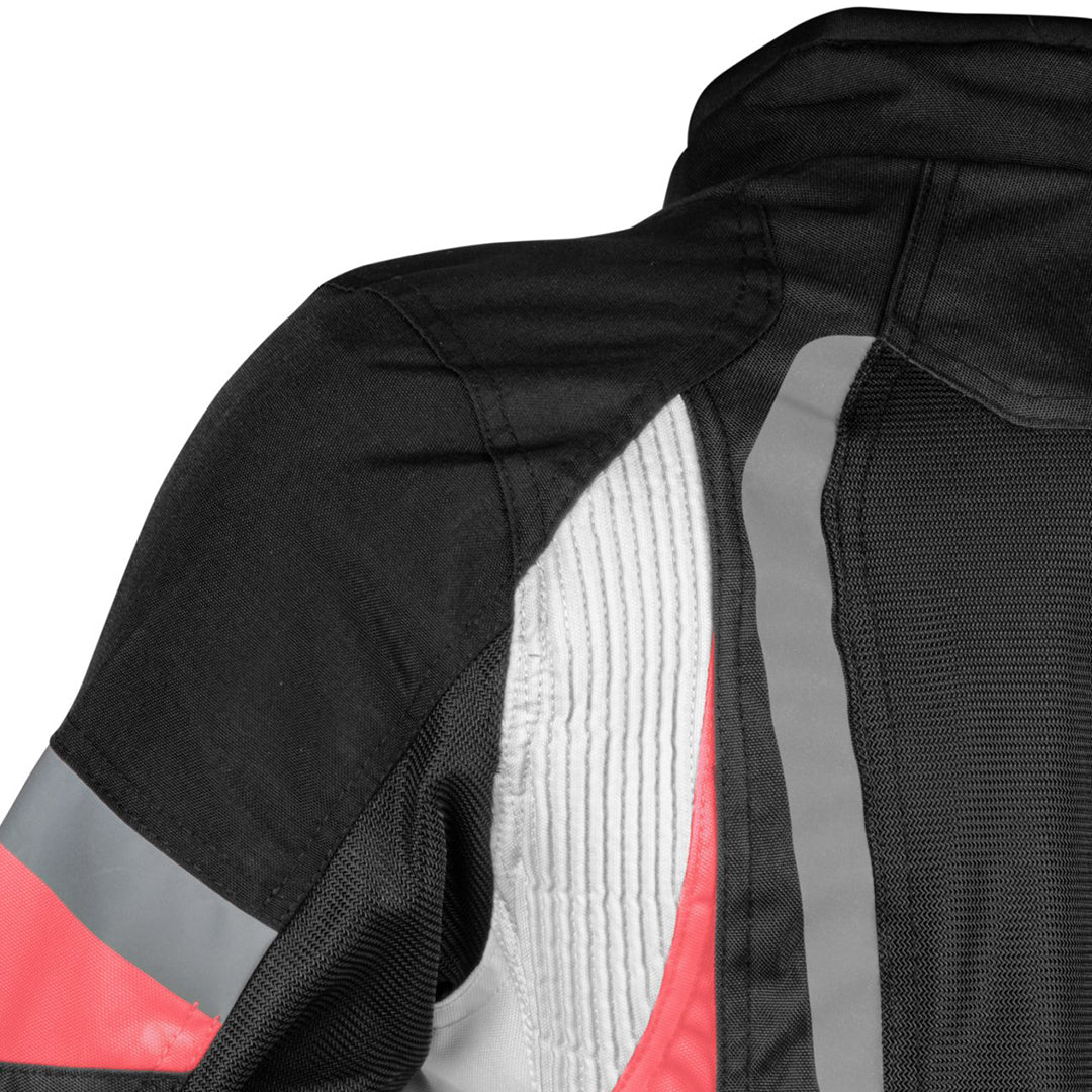 Rynox Tornado Pro 4 Jacket CE CERTIFIED CLASS A - Black Red