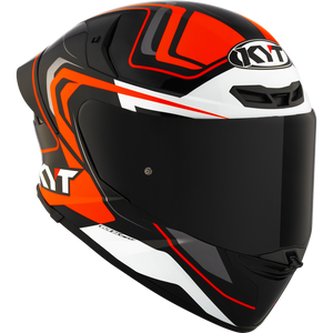 KYT TT-Revo Overtech Black Orange