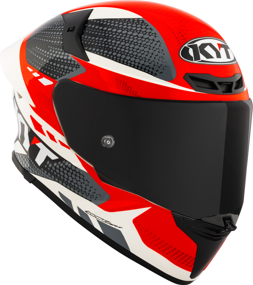 KYT TT-REVO GEAR BLACK RED
