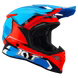 KYT Skyhawk GLOWING BLUE/ORANGE FLUO