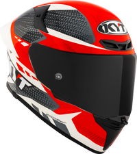 KYT TT-REVO GEAR BLACK RED