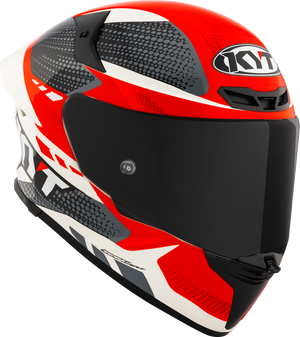KYT TT-REVO GEAR BLACK RED