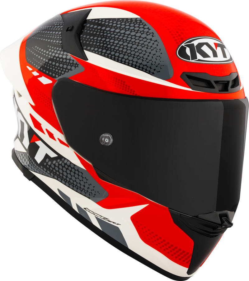 KYT TT-REVO GEAR BLACK RED