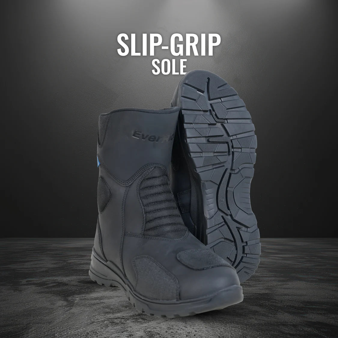 EverRide Hexatour Premium Sport Touring Riding Boots with Cerros Ankle Protection
