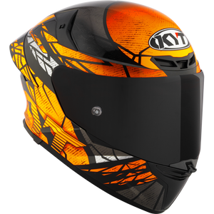 KYT TT-REVO COMBUSTION ORANGE