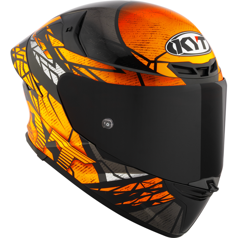 KYT TT-REVO COMBUSTION ORANGE
