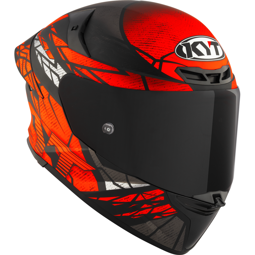 KYT TT-REVO COMBUSTION MATT RED
