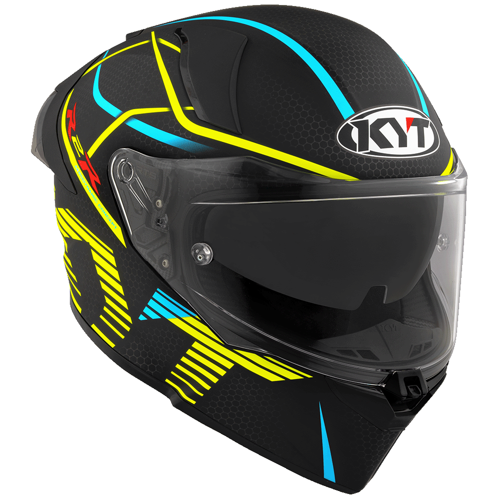 KYT R2R PRO CONCEPT MATT BLACK YELLOW