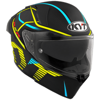 KYT R2R PRO CONCEPT MATT BLACK YELLOW