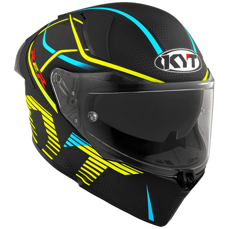 KYT R2R PRO CONCEPT MATT BLACK YELLOW