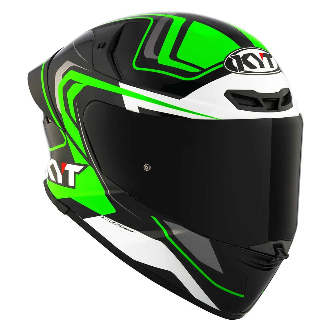 KYT TT-Revo Overtech Black Green