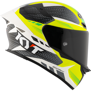 KYT TT-REVO GEAR BLACK YELLOW