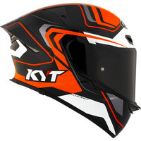 KYT TT-Revo Overtech Black Orange