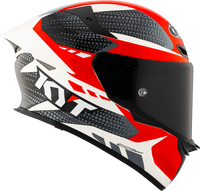 KYT TT-REVO GEAR BLACK RED